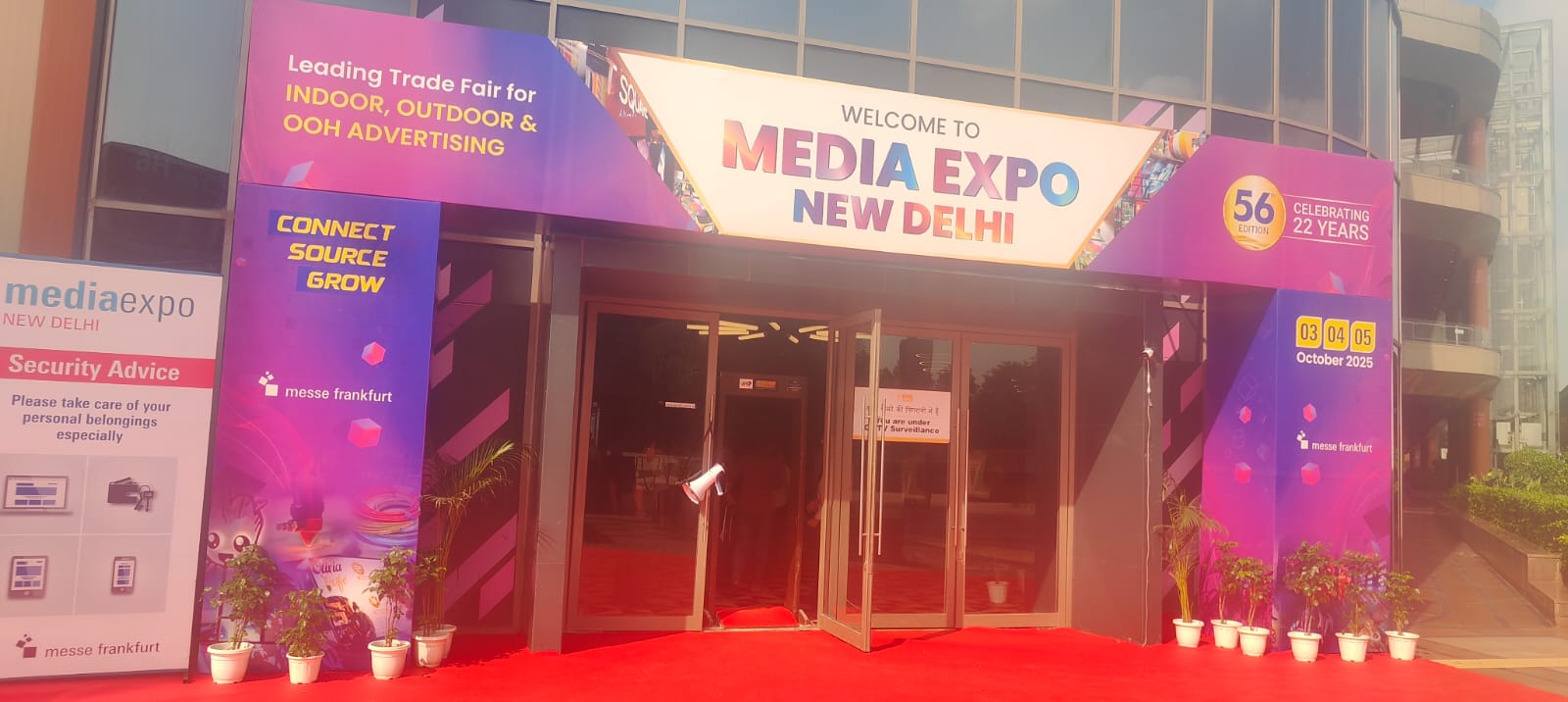 深入南亚 | 迪培思团队亮相印度 Media Expo New Delhi！